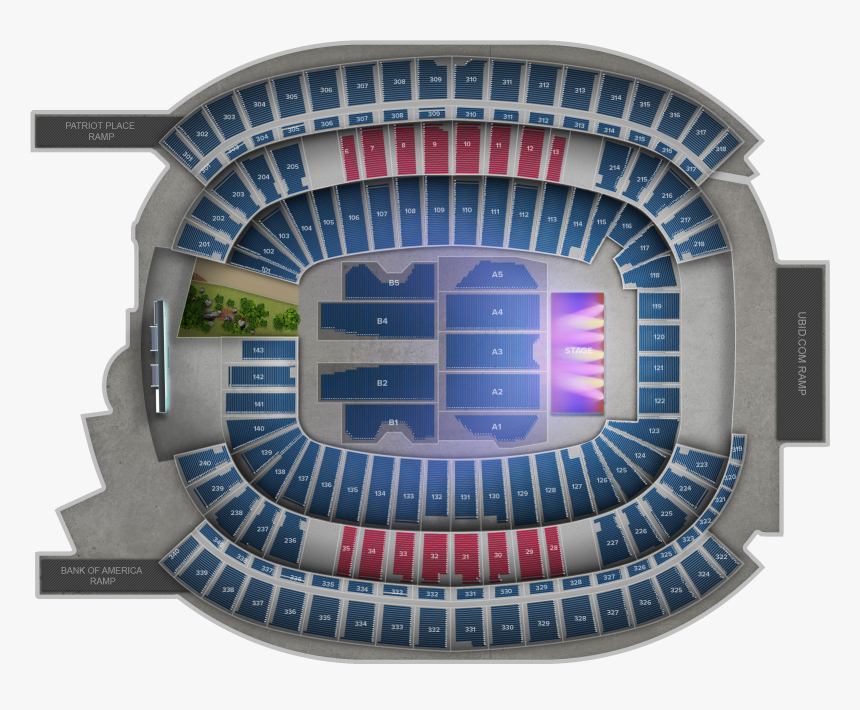 Gillette Stadium , Png Download - Circle, Transparent Png, Free Download