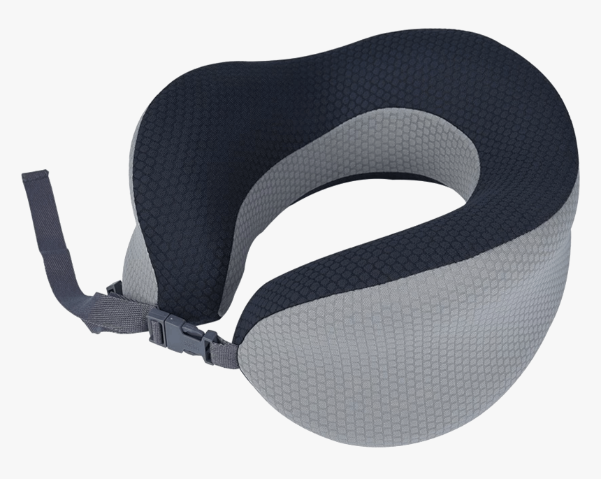 Foldable Neck Pillow Grey Design - Office Chair, HD Png Download, Free Download