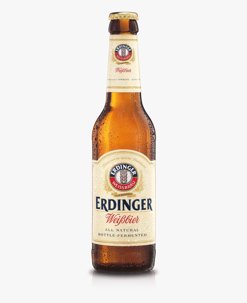 Erdinger Weissbier - Erdinger Weissbier With Fine Yeast, HD Png Download, Free Download