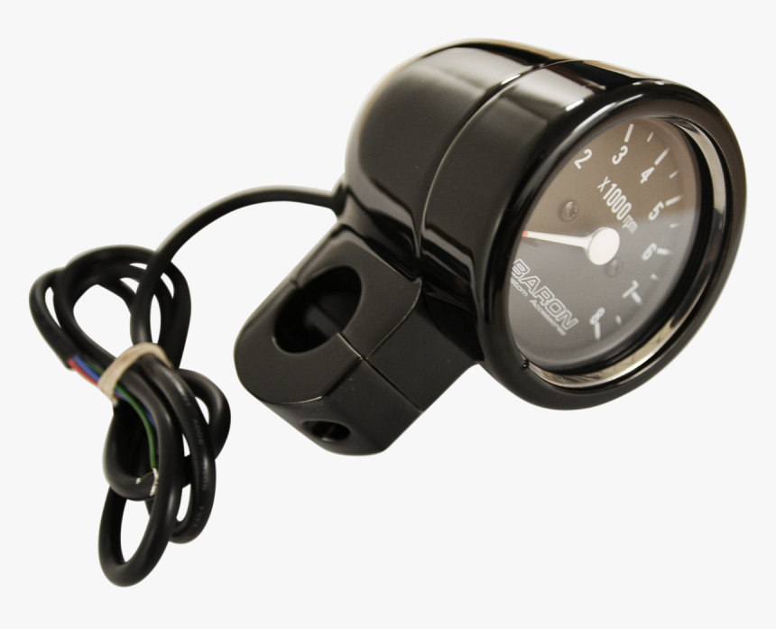 Baron Black 2 7/8 - Tachometer Harley, HD Png Download, Free Download