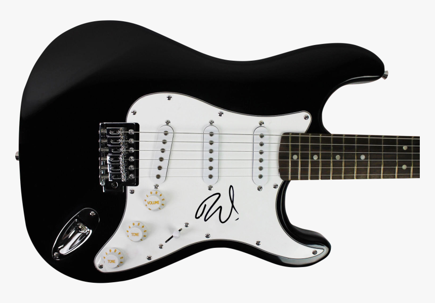 An Electric Guitar - Phil Collins Autographed Guitar, HD Png Download, Free Download