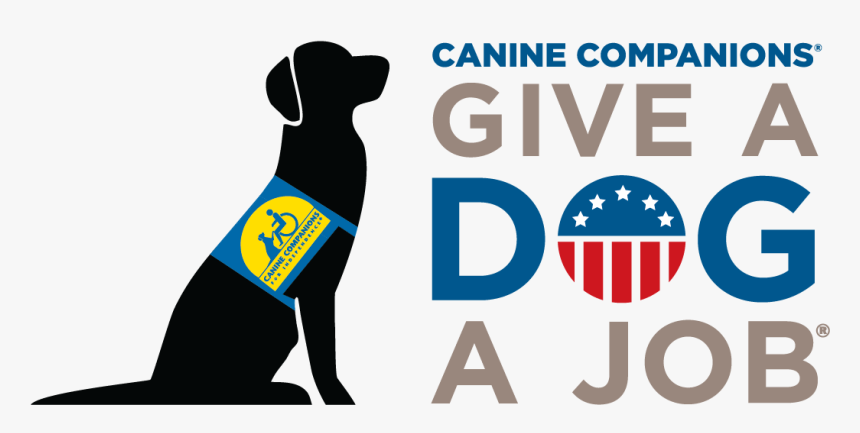 Canine Companions Give A Dog A Job, HD Png Download, Free Download