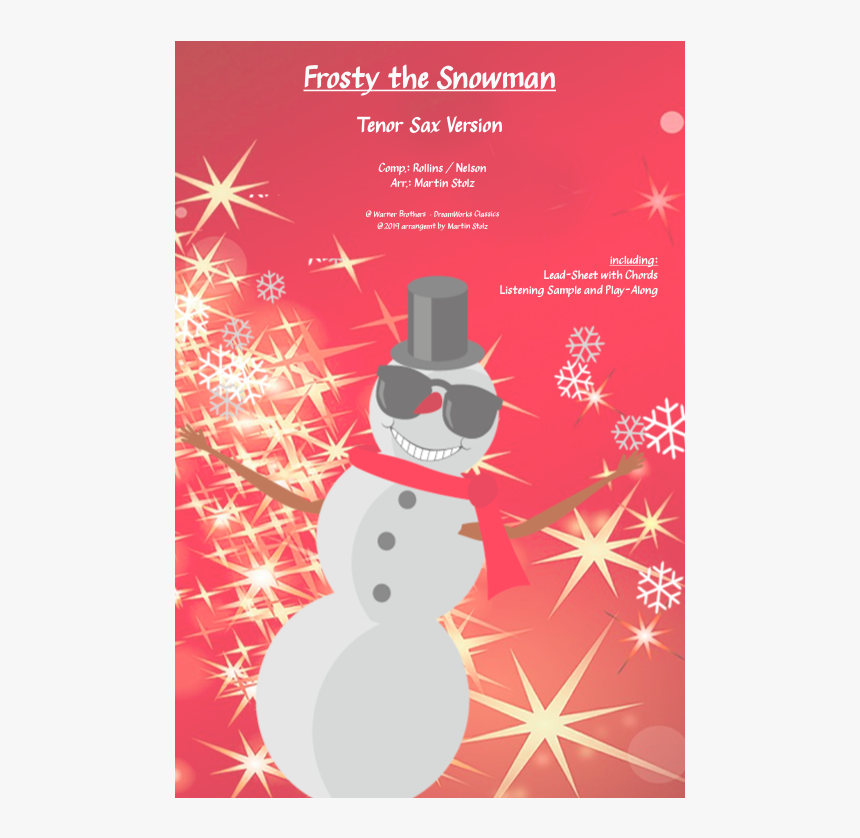 Rudolph - Title - Tenor - Snowman, HD Png Download, Free Download