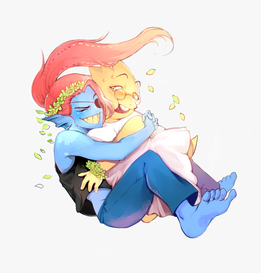 Alphyne Undyne X Alphys, HD Png Download, Free Download