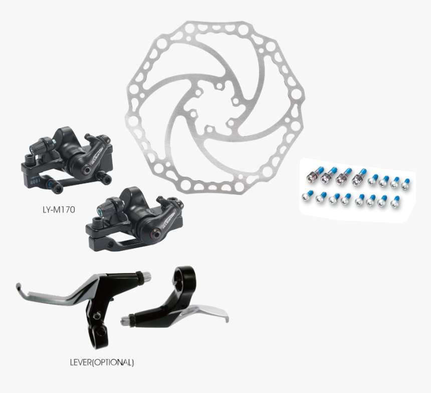 Mechanical Disc Brake System - Disco Crown Alligator, HD Png Download, Free Download