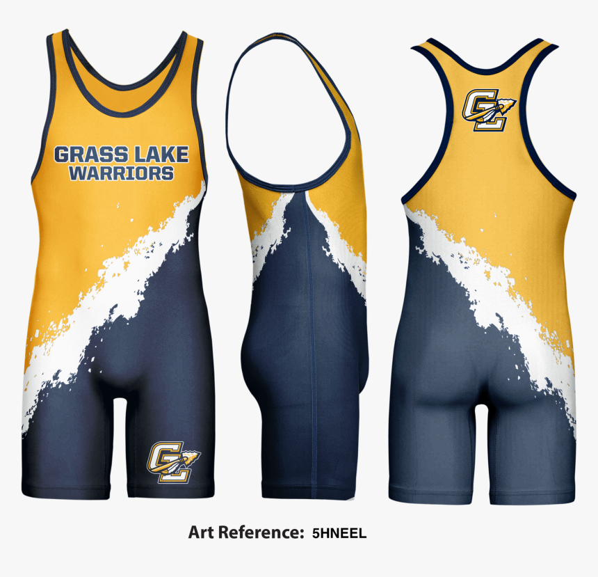 Grass Lake Warriors Wrestling Club Wrestling Singlet - Active Tank, HD Png Download, Free Download