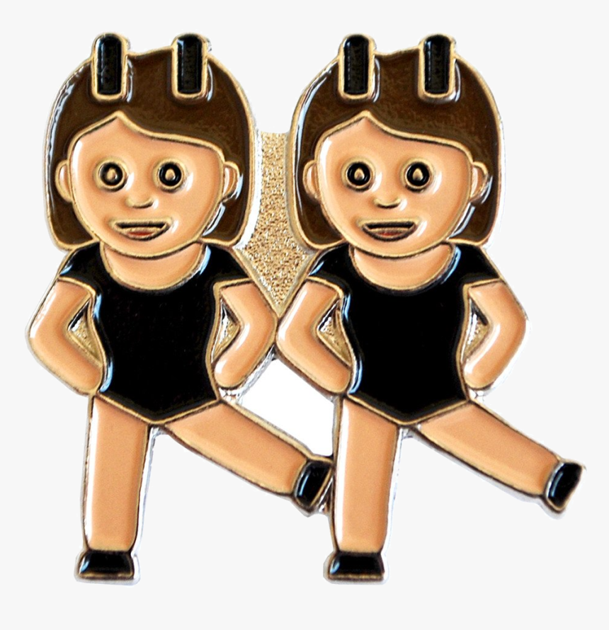 Bff Emoji Brunettes - Spirit Week Twin Day Clipart, HD Png Download, Free Download