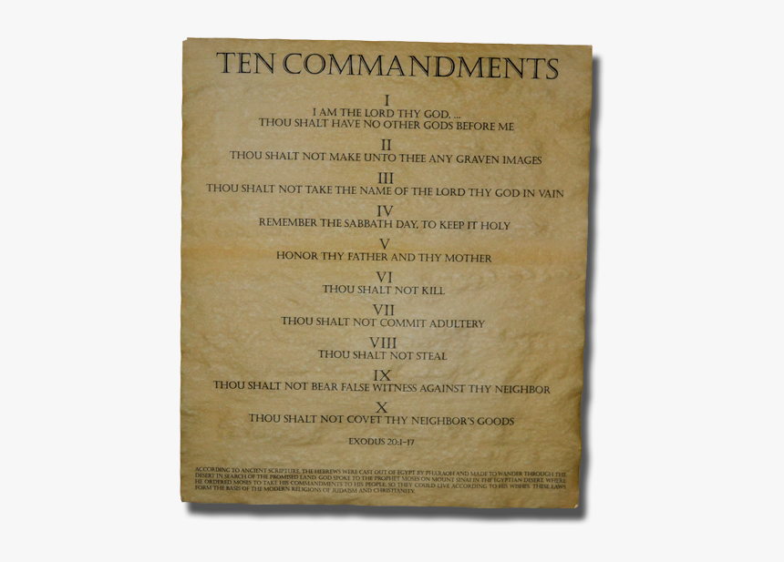 Ten Commandments Ancient Egypt, HD Png Download, Free Download