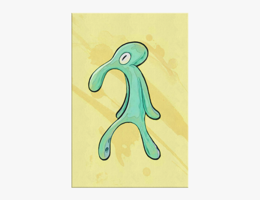 Bold And Brash Spongebob Canvas Print - Illustration, HD Png Download, Free Download