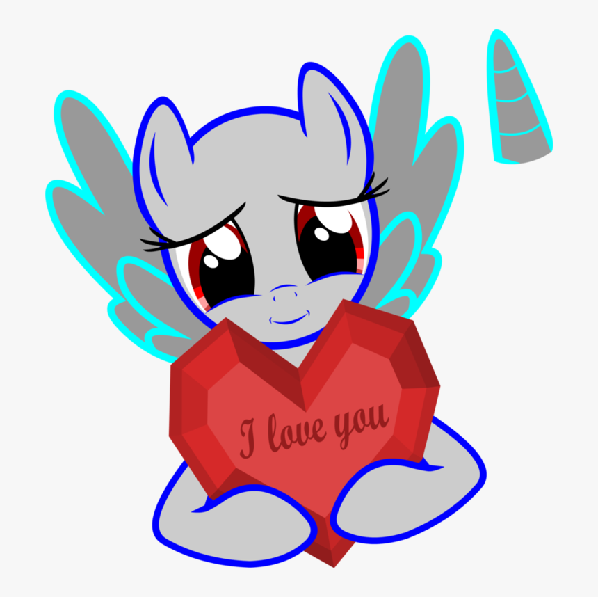 Galekz, Crystal, Heartwarming, I Love You, Love, Pattern, - Rainbow Dash Loves You, HD Png Download, Free Download
