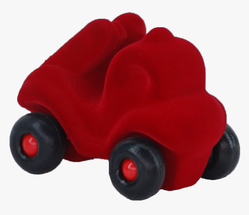 Rubbabu Soft Vehicles Natural Rubber Toy Plane In Blue - Model Car, HD Png Download, Free Download