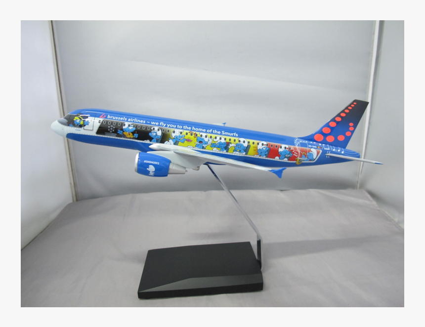 Scale Model 1-100 - Brussel Airlines Scale Model, HD Png Download, Free Download