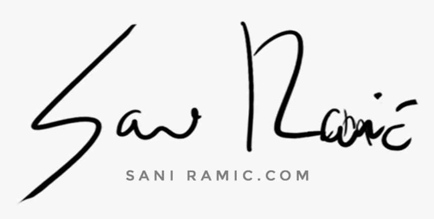 Saniramic Identity Signature - Calligraphy, HD Png Download, Free Download