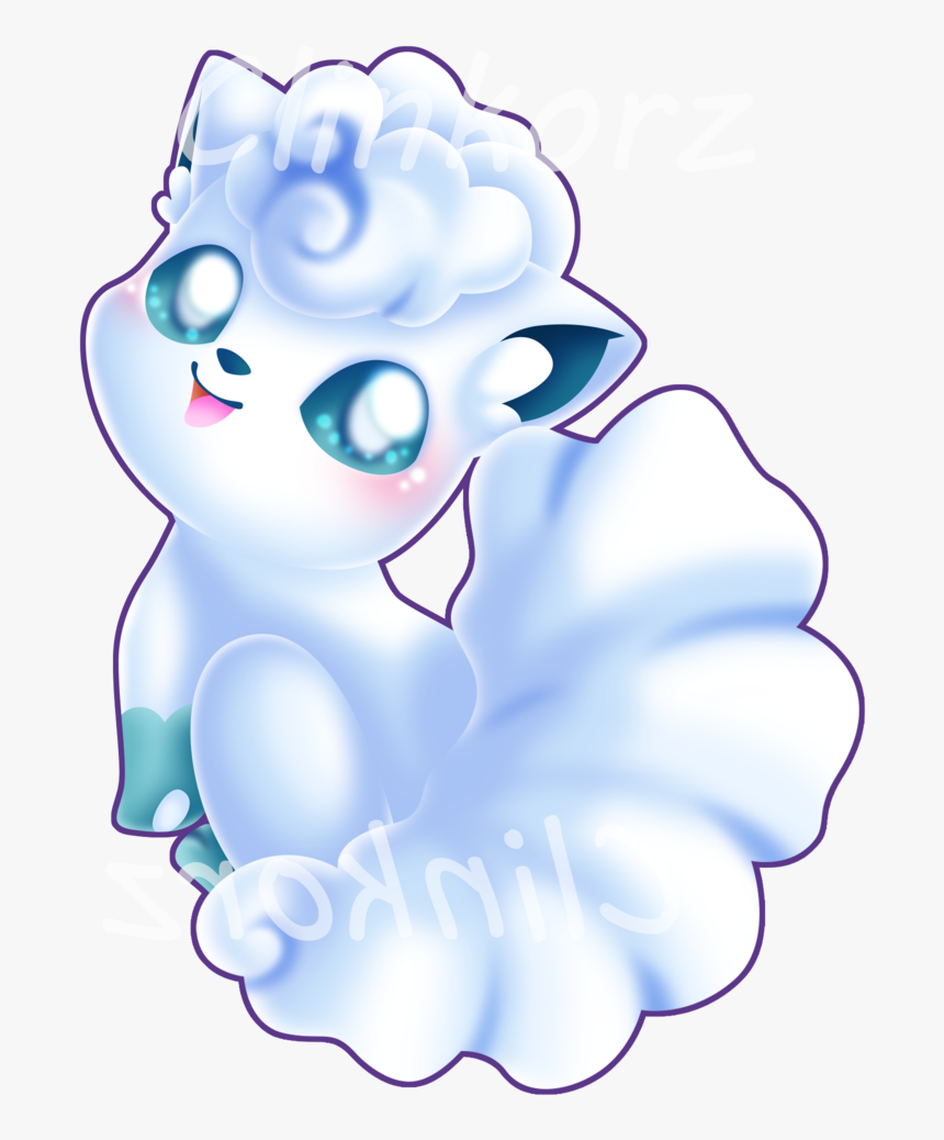 Alola Vulpix - Cartoon, HD Png Download, Free Download