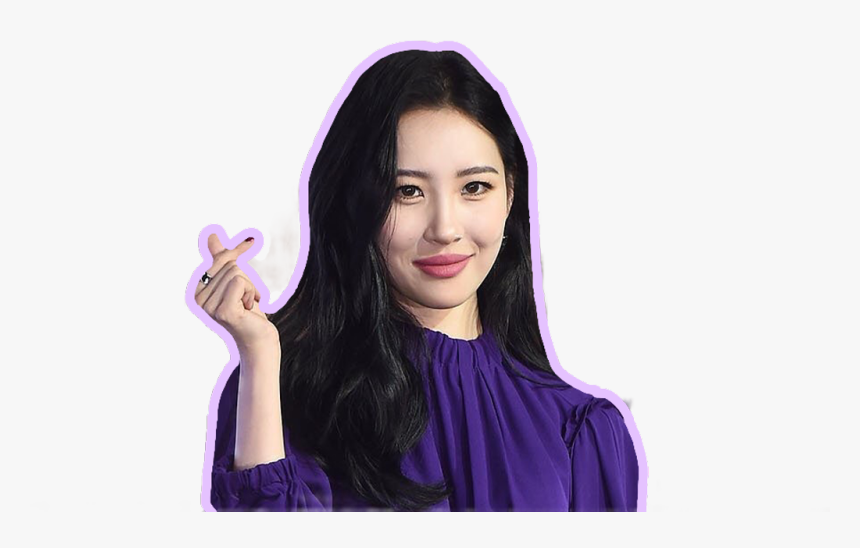 #violet #sunmi #wonderhitls #heroine #kpop#freetoedit - Girl, HD Png Download, Free Download