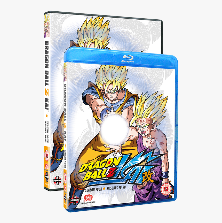 Dragon Ball Z Kai Season Four Dragon Ball Z Kai Blu Ray Season 4 Hd Png Download Kindpng