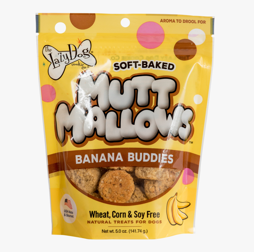 Banana Buddies - Mutt Mallows Dog Treats, HD Png Download, Free Download