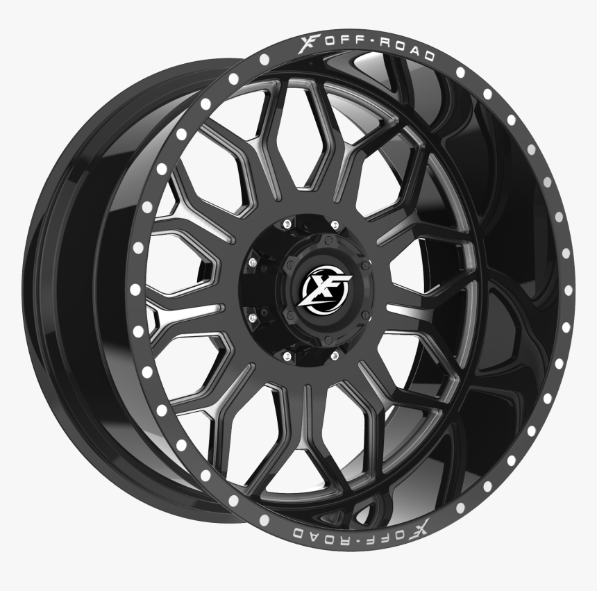 Product 1569002835 - Xf Forged Wheels Black And Red, HD Png Download, Free Download