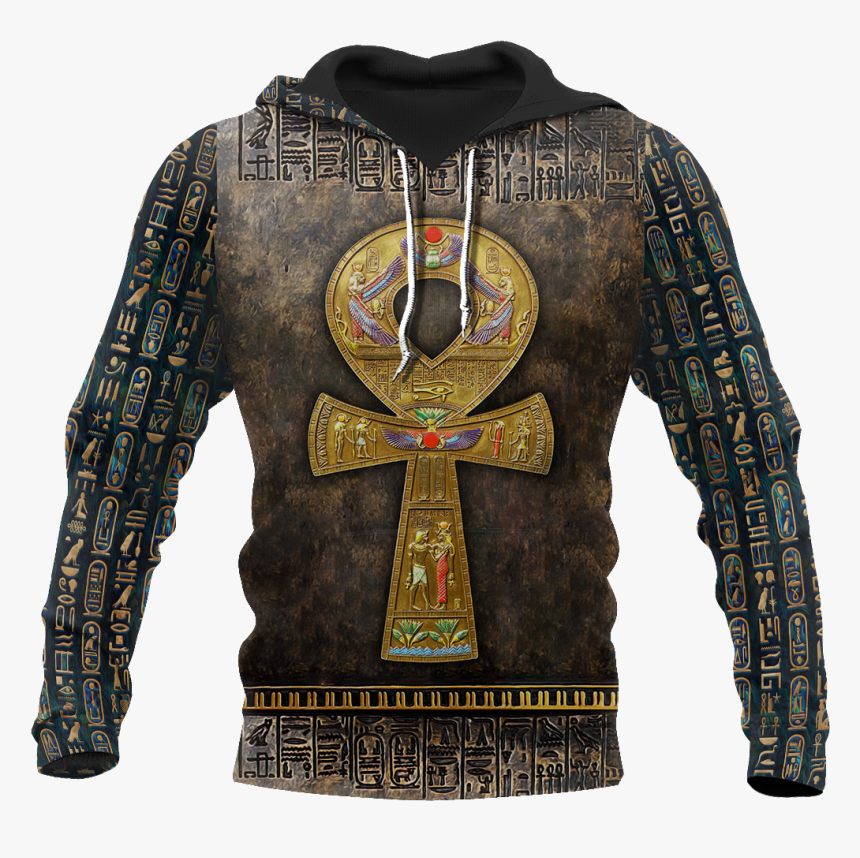 Ancient Egypt Ankh 3d All Over Printed Shirt Hoodie - Scotland Royal Banner Celtic Thistle Hoodie, HD Png Download, Free Download