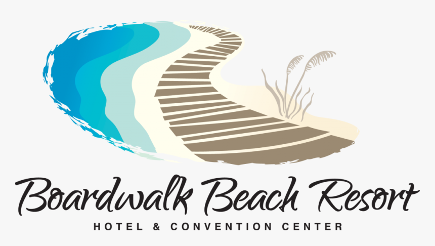 Resort Clipart Transparent - Boardwalk Beach Resort Logo, HD Png ...