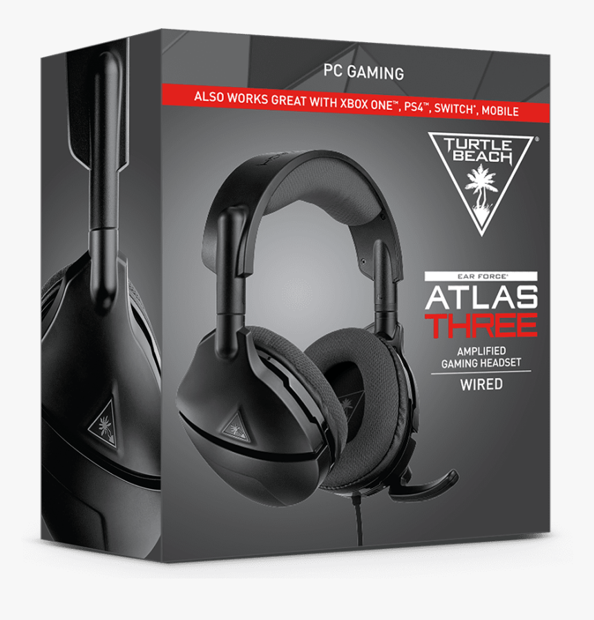 Atlas Three Package - Turtle Beach Headset Atlas Three, HD Png Download, Free Download