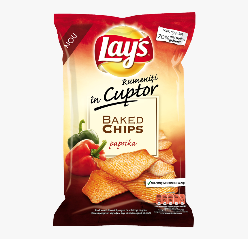 Lays Baked Paprika - Chipsuri Coapte In Cuptor, HD Png Download, Free Download