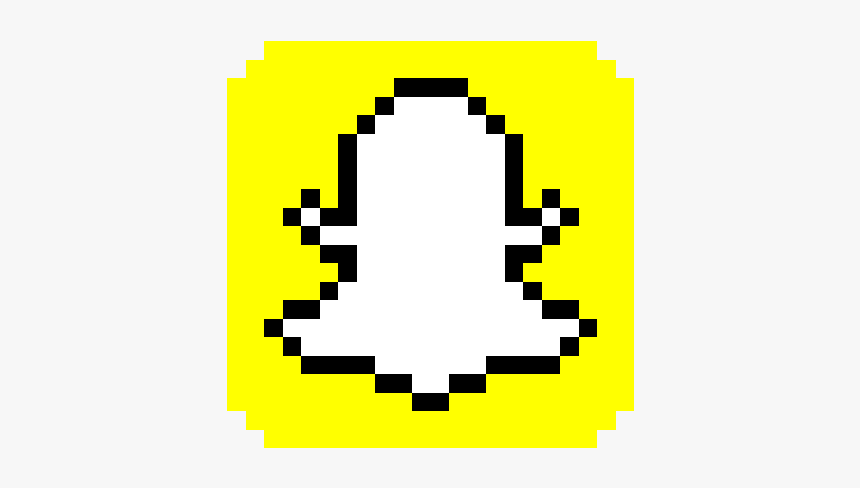 Pixel Art Snapchat, HD Png Download, Free Download