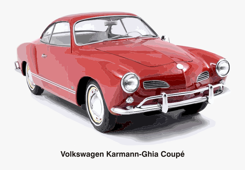 Volkswagen Karmann-ghia Coupe , Year - Karmann Ghia Clipart, HD Png Download, Free Download