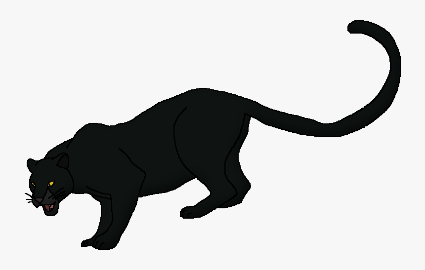 Wildlife Animal Pedia Wiki - Black Panther Animal Tail, HD Png Download, Free Download