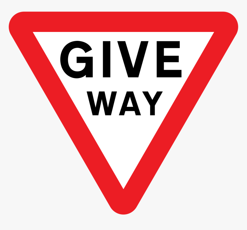 Give Way Sign Meaning, HD Png Download, Free Download