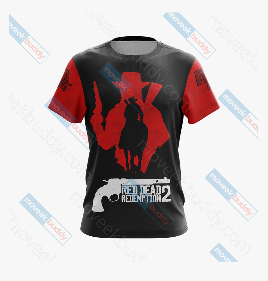 Red Dead Redemption 2 New Unisex 3d T-shirt - Captain America, HD Png Download, Free Download