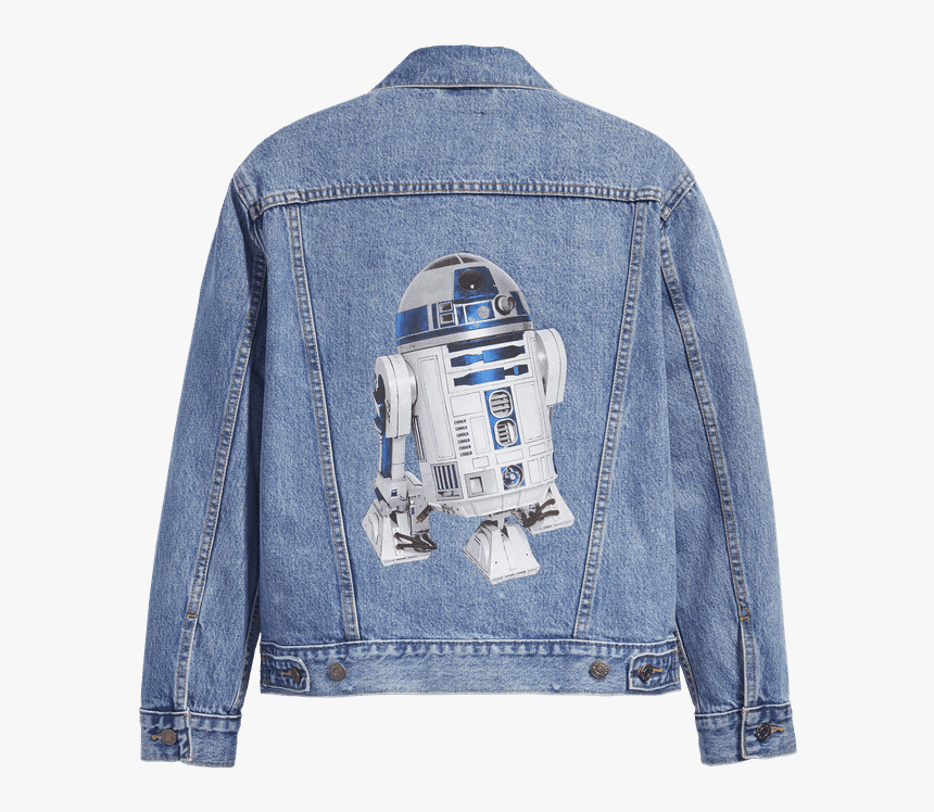 Levi"s X Star Wars R2-d2 Denim Jacket - Levi's X Star Wars Collection 2019, HD Png Download, Free Download