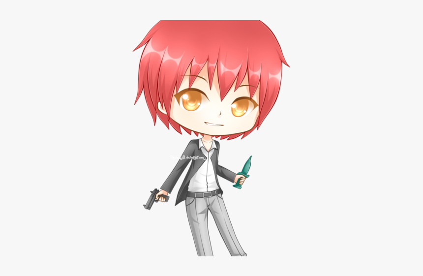 Assassination Classroom Clipart Karma - Karma Assassination Classroom Png Chibi, Transparent Png, Free Download