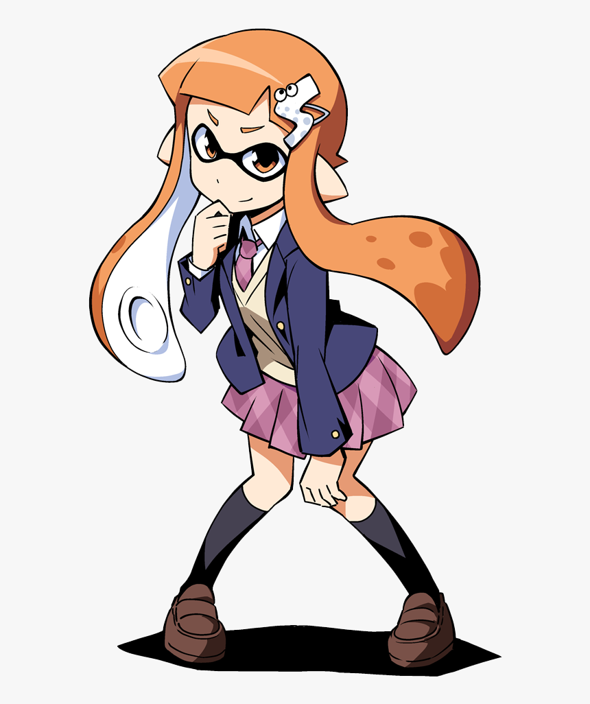 Splatoon Inkling Girl Anime, HD Png Download, Free Download