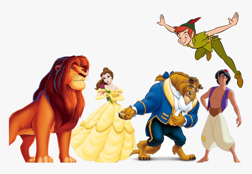 Beauty And The Beast Iron On Transfers, HD Png Download, Free Download