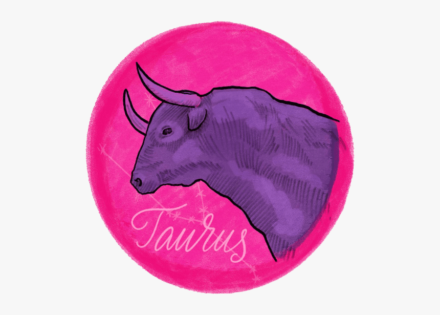 Taurus Horoscope Logo - Illustration, HD Png Download, Free Download