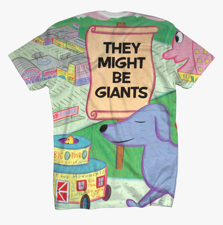 First Album Re Issue Vinyl All Over Print Shirt Download - They Might Be Giants Album, HD Png Download, Free Download