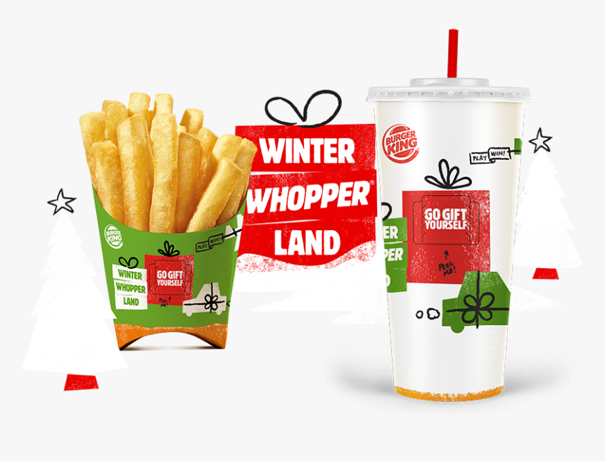 Burger King Winter Whopperland, HD Png Download, Free Download