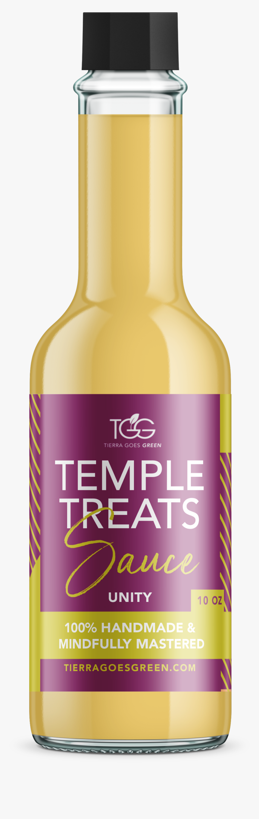 10oz Temple Treats Sauce - Glass Bottle, HD Png Download, Free Download