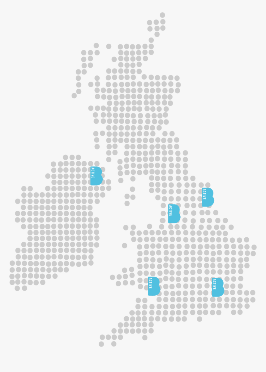 B Active - Uk Land Use Map, HD Png Download, Free Download