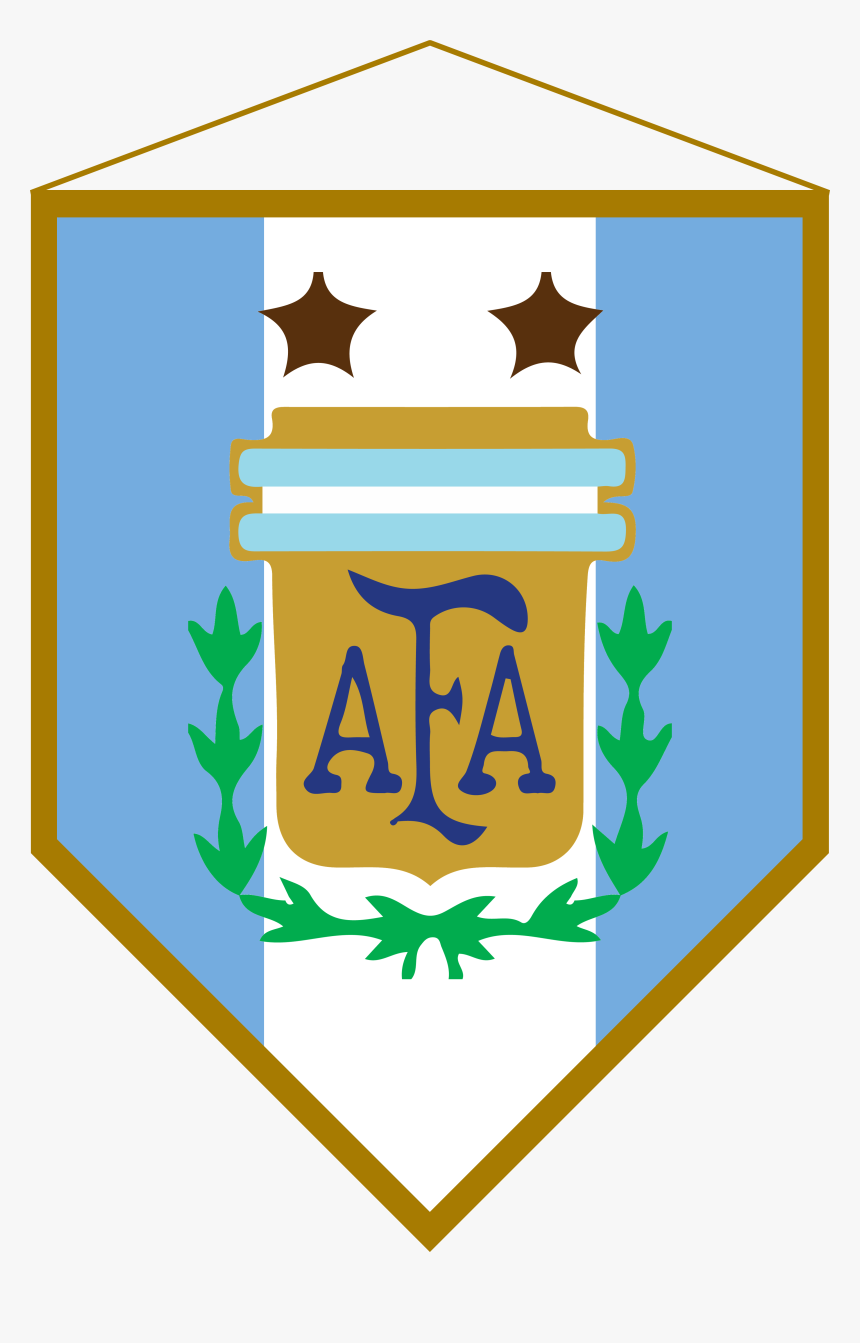 Logo Banderín Argentina - Argentina Football Logo, HD Png Download, Free Download