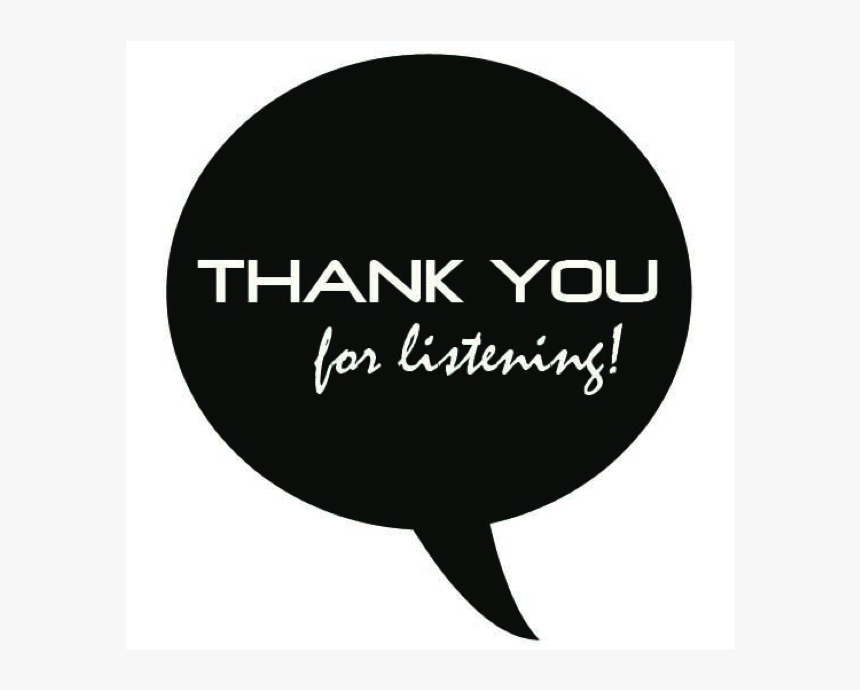 Shoemakerclan Thank You For Listening Gif Transparent Background | My ...