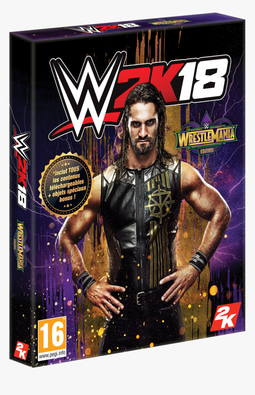 Sortie Le 23/03 En France - Wwe 2k18 Wrestlemania Edition Xbox One, HD Png Download, Free Download