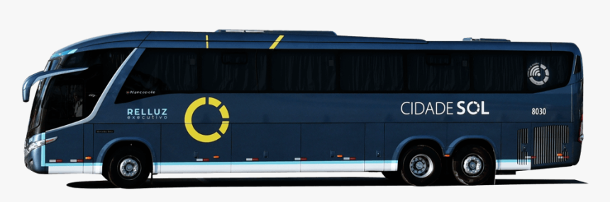 Onibus De Viagem De Lado, HD Png Download, Free Download