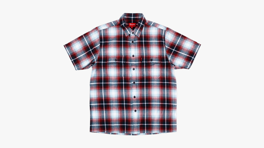 Supreme S/s Plaid Flannel Shirt - Madras Shirt, HD Png Download, Free Download