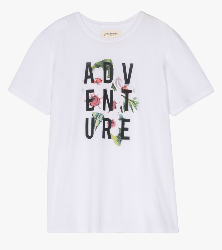 Camiseta Blanca Adventure, HD Png Download - kindpng