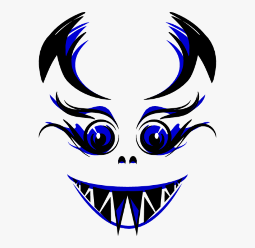 Vampire Halloween Mask Vector Clip Art - Evil Red Eye Transparent, HD Png Download, Free Download