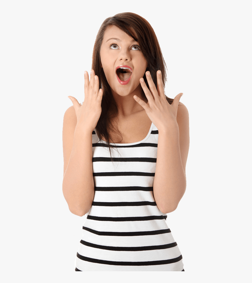 Amazed Woman Png , Png Download - Amazed Png, Transparent Png, Free Download