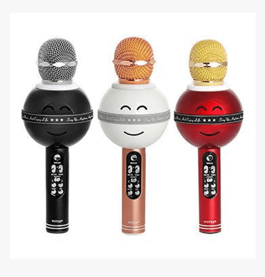 Wster Wireless Handheld Karaoke Microphone Ws878"
 - Microfono Karaoke Ws 878, HD Png Download, Free Download