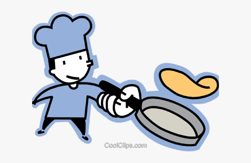 Pancake Clipart Rolled Pancake - Pancake Flip Clip Art, HD Png Download, Free Download